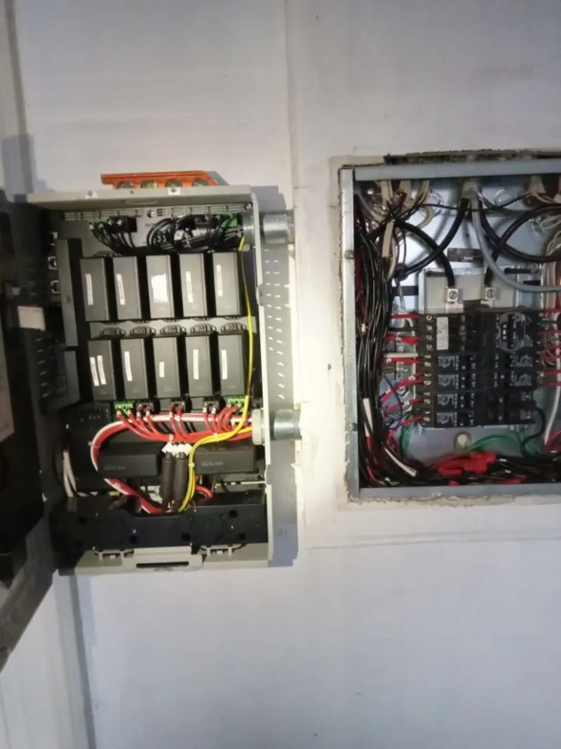 Electrical panel upgrade completed for Indoor Lighting Installation in Dodgeville